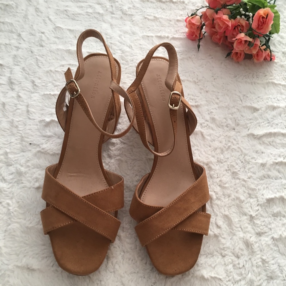 Attention Brown Sandals